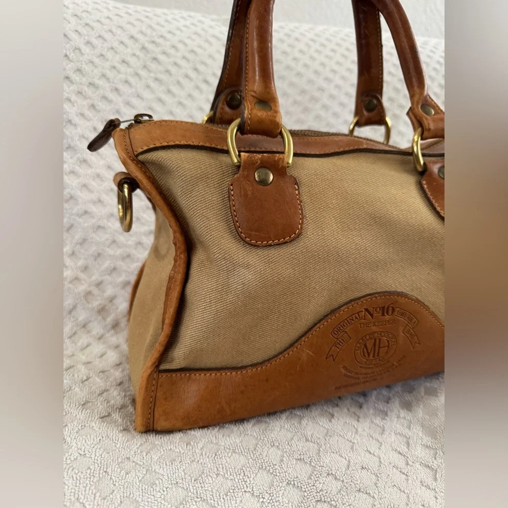 Marley Hodgson Original Ghurka The Keeper Bag Satchel No 16 Vintage 80s Leather - Picture 4 of 16